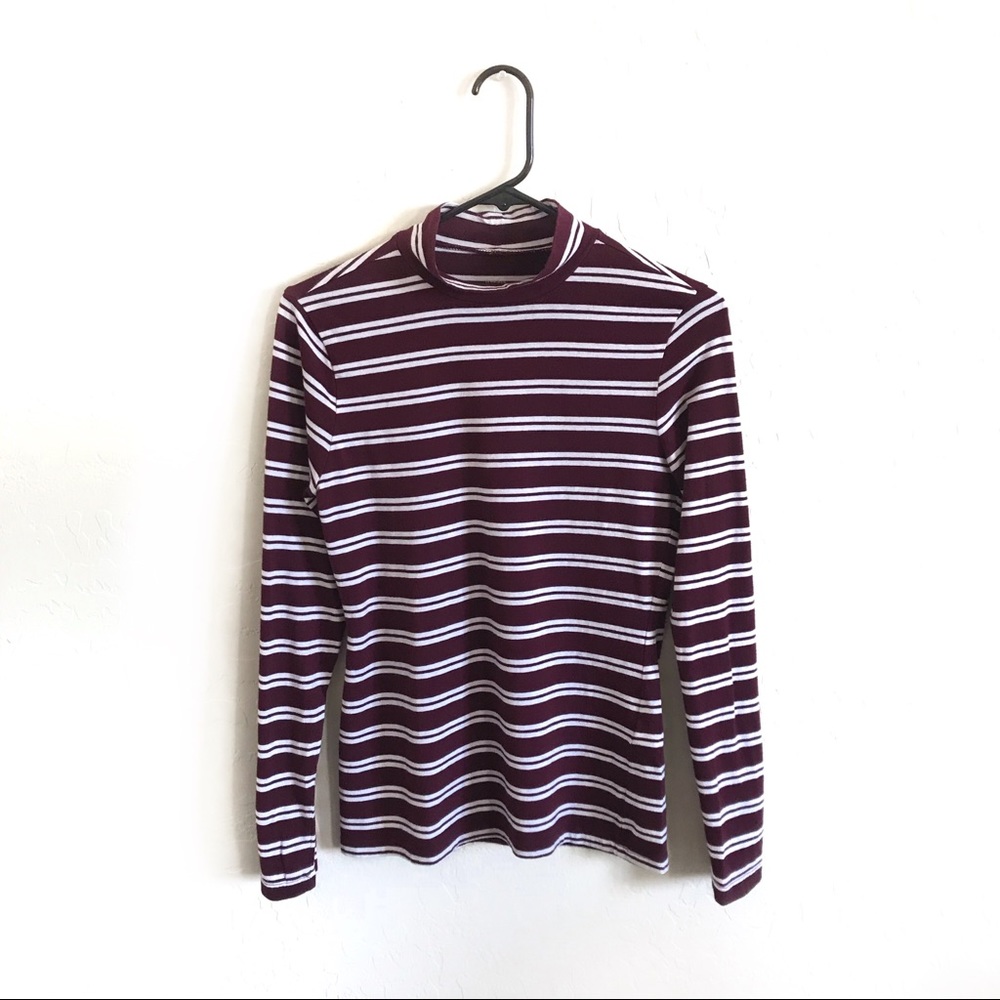 Banana Republic semi-turtleneck long sleeve